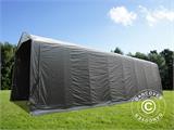 Garagetent PRO 3,77x9,7x3,18m PE, Grijs