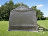 Carpa garaje PRO 3,77x9,7x3,18m PE, Gris