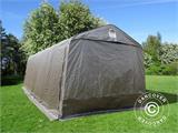 Tenda garage PRO 3,77x9,7x3,18m PE, Grigio