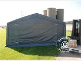 Storage shelter PRO 5x8x2.5x3.89 m, PVC, Grey Storage shelter PRO 5x8x2.5x3.89 m, PVC, Grey