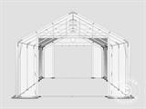 Storage shelter PRO 5x8x2.5x3.89 m, PVC, Grey Storage shelter PRO 5x8x2.5x3.89 m, PVC, Grey
