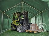 Skladišni šator PRO 4x8x2x3,1m, PVC, Zelena