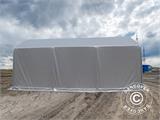 Opslagtent PRO 3x6x2x2,82m, PVC, Grijs