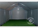 Tenda de armazenagem PRO 3x8x2x2,82m, PVC, Cinza