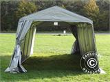 Portable garage Basic 3.3x4.8x2.4 m PE, Grey