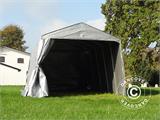 Namiot garażowy Basic 3,3x4,8x2,4 m PE, szary