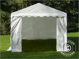 Opslagent Basic 2-in-1, 3x6m PE, Wit