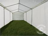 Tenda de armazenamento Basic 2 em 1, 4x6m PE, Branco