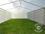 Storage Tent Basic 2-in-1, 4x8 m PE, White