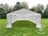 Opslagtent Basic 2-in-1, 4x10m PE, Wit