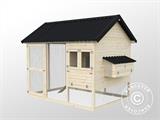 Chicken Coop/Hen house, 2.13x3.16x2.83 m, Natural