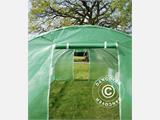 Polytunnel Greenhouse 3x8x2 m, 24 m², Green