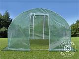 Polytunnel Drivhus 3x3x2m, 9m², Grønn