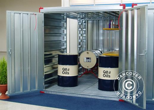 Container per stoccaggio ambientale, Orion, 2,25x2,2x2,2m