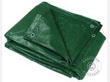 Tarpaulin 10x15 m, PE 65 g/m², Green