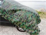 Camouflage tarpaulin Woodland 1.9x3 m, 100g/m²