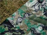 Camouflage-Plane Woodland 5x6m, 120g/m²