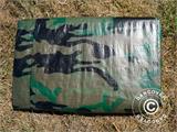Lona de camuflado Woodland 5x6m, 120g/m²