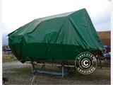 Tarpaulin 5x7 m, PVC 500 g/m², Green