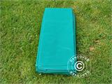 Tarpaulin 5x6 m, PVC 570 g/m², Green