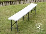 Folding Bench 183x30x43 cm, Light grey (25 pcs.)