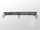 Folding Bench 183x30x43 cm, Light grey (25 pcs.)