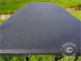 Mesa plegable 180x74x74cm, Negro (1 unidad)