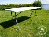 Folding Table 180x74x74 cm, Light Grey (25 pcs.)