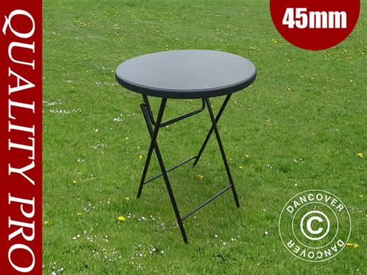 Round Bar Table PRO Ø80x110 cm, Black