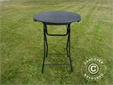 Round Bar Table PRO Ø80x110 cm, Black