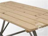 Picnic table, 1,75x1,60m, Natural