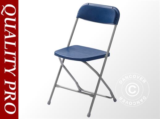 Sulankstoma kėdė 43x45x80cm, Mėlyna/Pilka, 10 vnt. LIKO TIK 5 RINKINYS