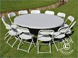 Round folding table PRO Ø183 cm, Light grey (1 pc.)