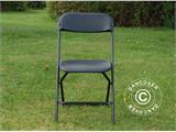 Folding Chair 44x44x80 cm, Black, 8 pcs.