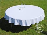 Tablecloth Ø154x20 cm, White