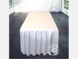 Nappe 183x76x74cm, Blanc