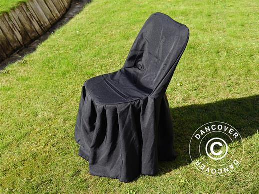 Chair cover for 48x43x89 cm chair, BLACk