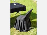 Chair cover for 48x43x89 cm chair, BLACk