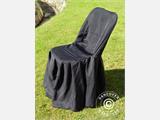 Chair cover for 48x43x89 cm chair, BLACk
