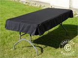 Nappe 183x76x20cm, Noir