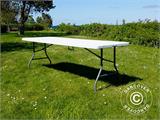 Parti forfait 1 table pliante (240cm) + 2 bancs pliantes (244cm)