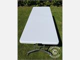 Folding Table PRO 242x76x74 cm, Light grey (1 pc.) ONLY 4 PCS. LEFT