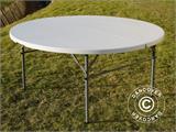 Table pliante ronde PRO Ø 152 cm, gris clair (1 pièce)