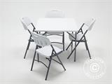 Banquet Table 86x86x73 cm, White (1 pc.)