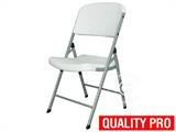 Party paket 1 banket stol (180cm) + 8 stolice, Siva/Bijela