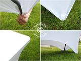 Cubierta flexible para mesa 183x75x74cm, Blanco