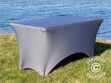 Copri-tavolo elasticizzato 150x72x74cm, Grigio