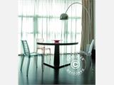 Stapelbar stol, Hypnotic, Rökig transparent, 1 st. BARA 5 ST. KVAR