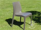Stacking chair, Rome, Mocha, 6 pcs. ONLY 1 SET LEFT