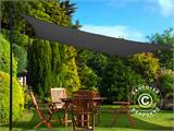 Sun sail 3x4 m, Rectangular, Anthracite